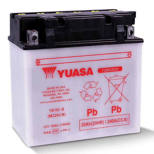 YUASA SERIES BATTERY (YUAM226CB)