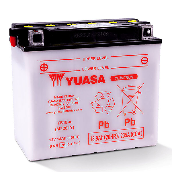 YUASA SERIES BATTERY (YUAM2281Y)