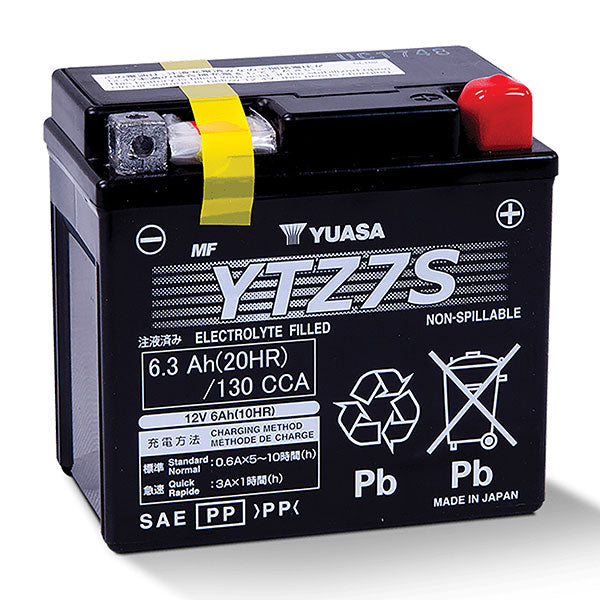 YUASA YTZ SERIES BATTERY (YUAM727ZS)