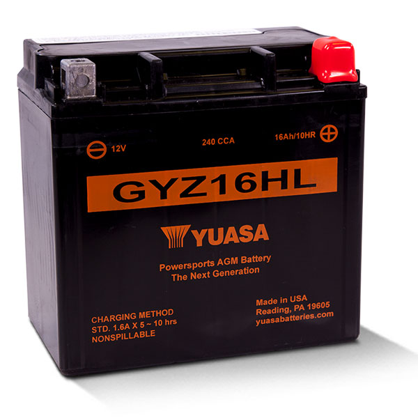 YUASA GYZ SERIES BATTERY (YUAM716GHL)