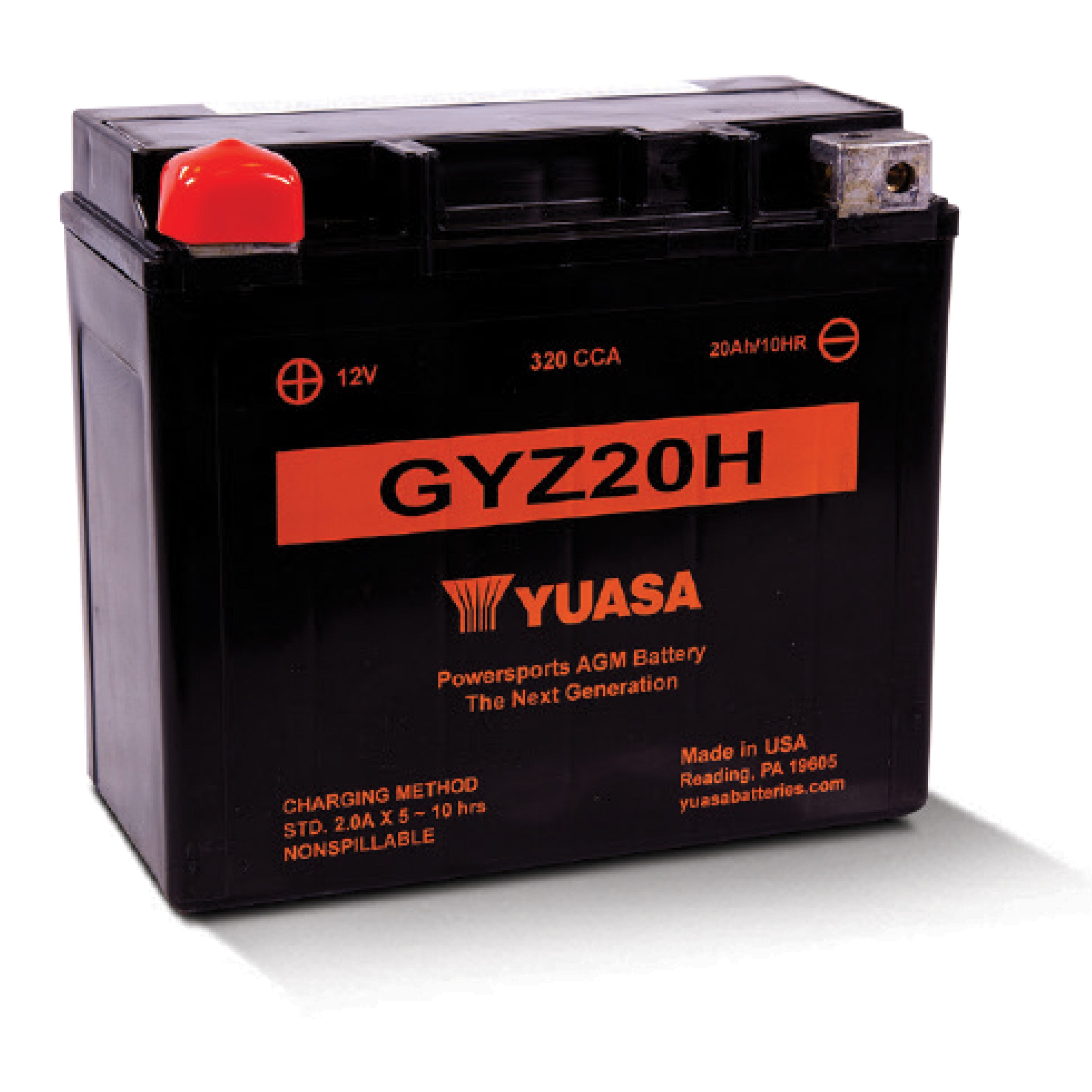 YUASA GYZ SERIES BATTERY (YUAM72RGH)