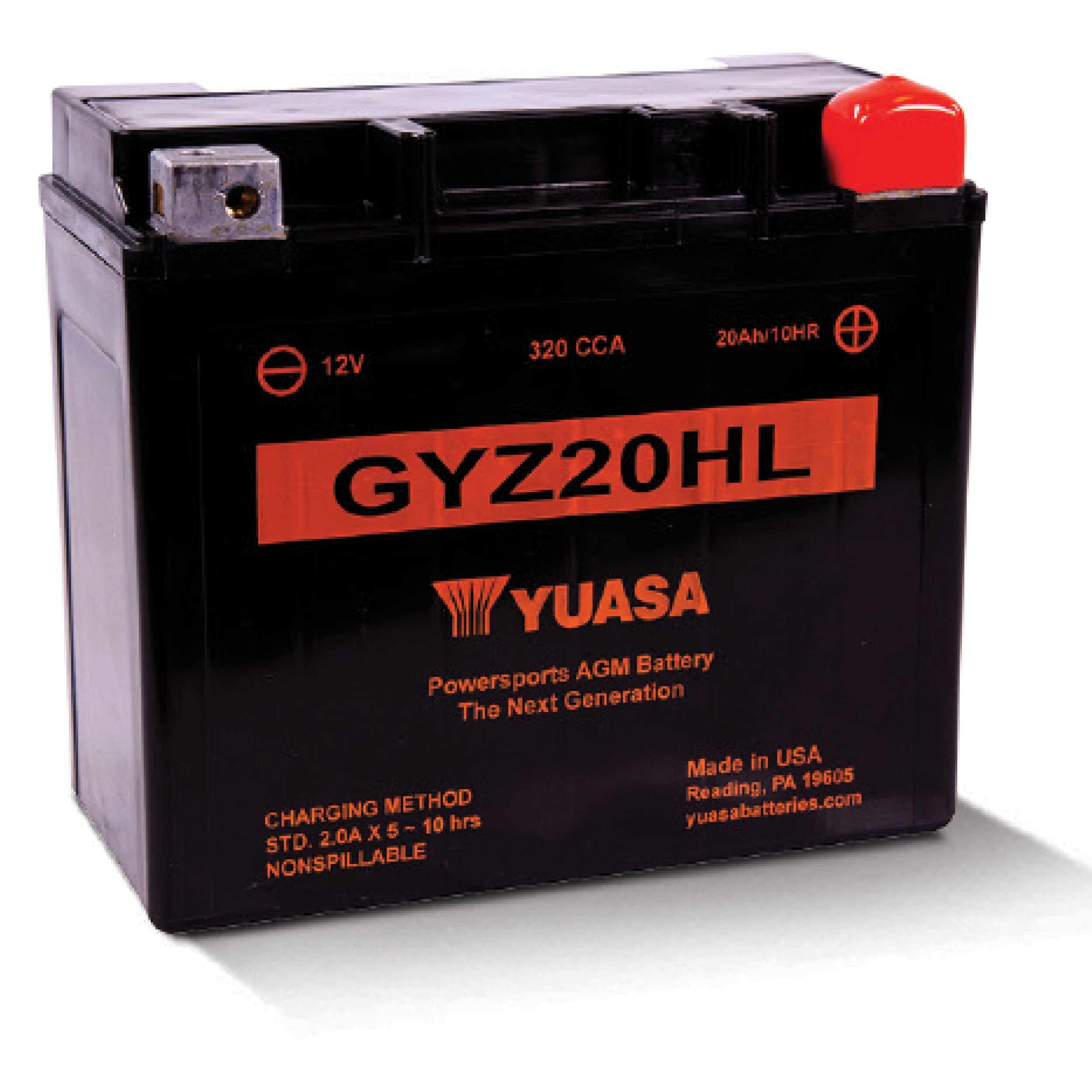 YUASA GYZ SERIES BATTERY (YUAM720GH)