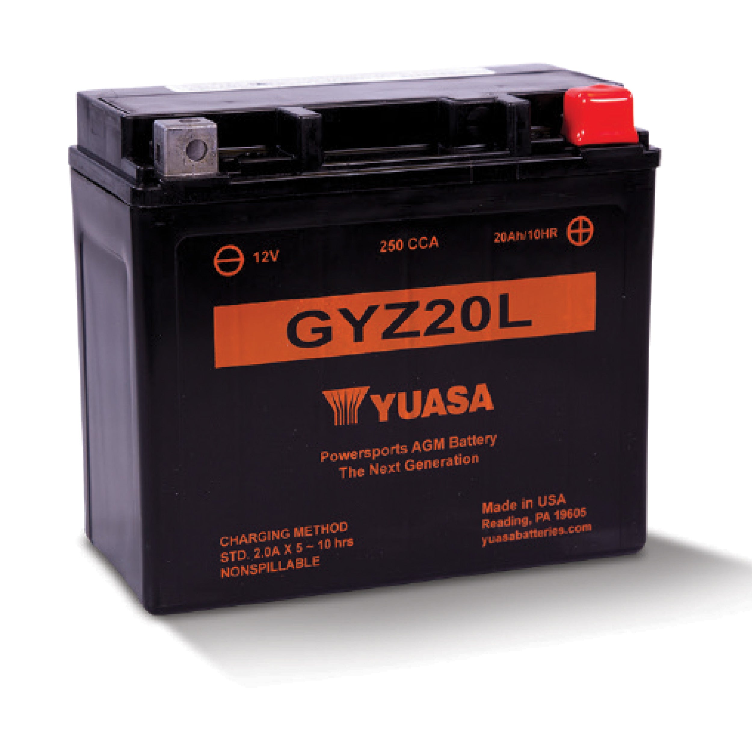 YUASA GYZ SERIES BATTERY (YUAM720GZ)