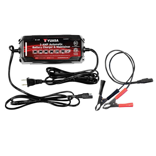 YUASA 3-AMP 12V CHARGER