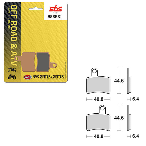 SBS ATV/UTV EVO SINTER BRAKE PAD (6280896108)