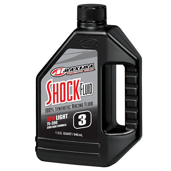 MAXIMA RACING OILS SYNTHETIC SHOCK OIL LITE 3WT. EA Of 12 (50-57901-1)