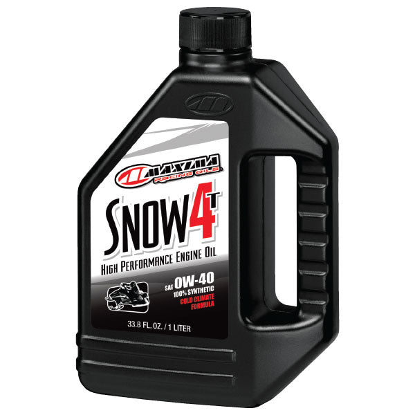 MAXIMA RACING OILS SNOW 4T FULL SYNTHETIC ESTER 0W40 12PK (30-31901)