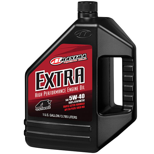 MAXIMA RACING OILS EXTRA SYNTHETIC 4-STROKE ENGINE OIL EA Of 4 (30-179128-1)