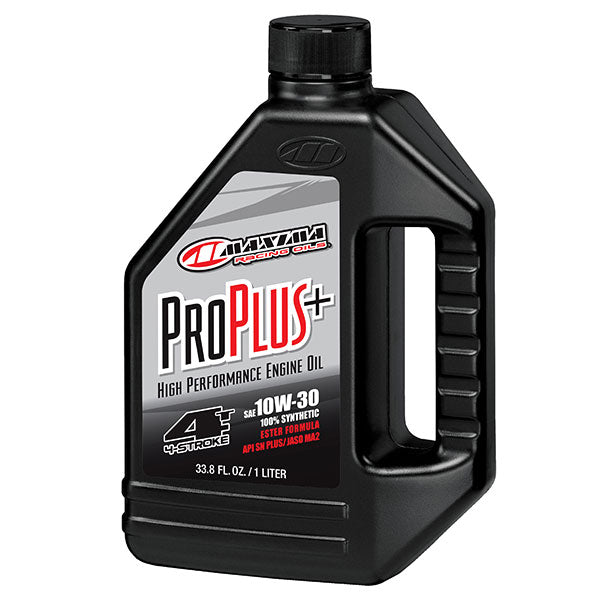 MAXIMA RACING OILS PRO PLUS+ SYNTHETIC 4-STROKE ENGINE OIL EA Of 12 (30-01901-1)