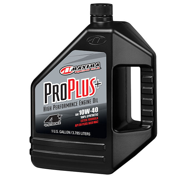 MAXIMA RACING OILS PRO PLUS+ SYNTHETIC 4-STROKE ENGINE OIL EA Of 4 (30-029128-1)