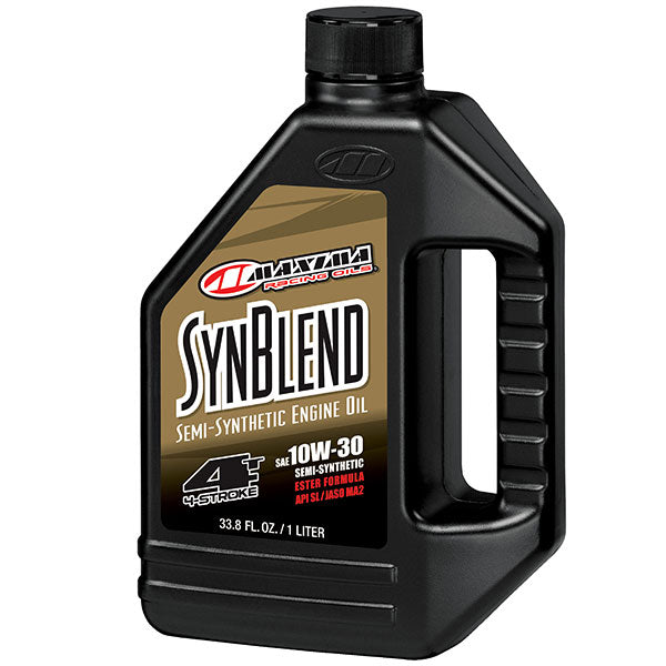 MAXIMA RACING OILS SYNTHETIC BLEND ESTER 4-STROKE ENGINE OIL EA Of 12 (30-32901B-1)