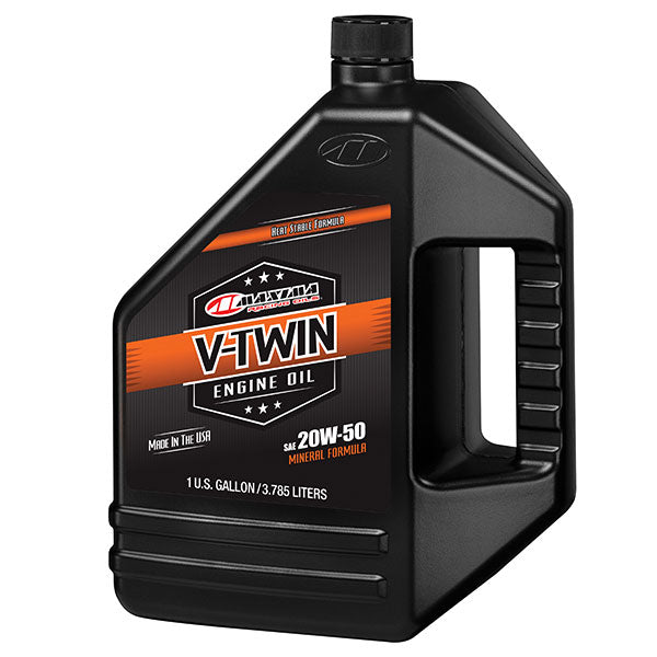 V-TWIN MINERAL 20W50 128 OZ EA Of 4 (30-069128-1)