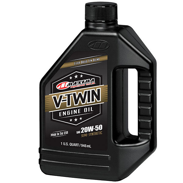 MAXIMA RACING OILS V-TWIN SNTH BLEND 20W50 EA Of 12 (30-14901-1)