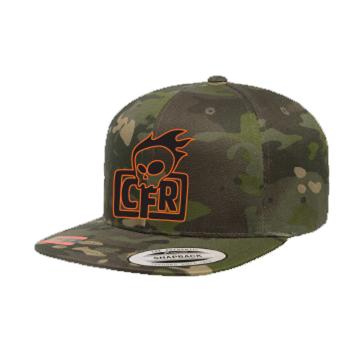 CFR 3D Skull Classic Snapback | MunroPowersports.com