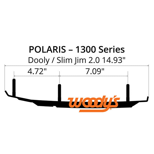 WOODY'S DOOLY CARBIDE RUNNER (DP4-1300)