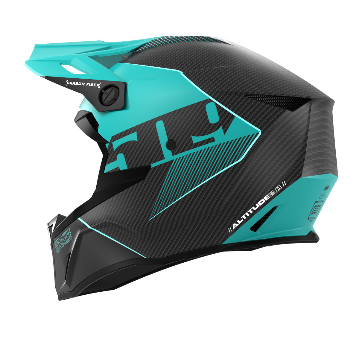 509 Altitude 2.0 Carbon Fiber 3K Hi-Flow Helmet (ECE) F01009900-130-303