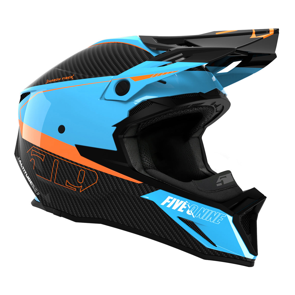 509 Altitude 2.0 Carbon Fiber 3K Hi-Flow Helmet (ECE) F01009900-170-051