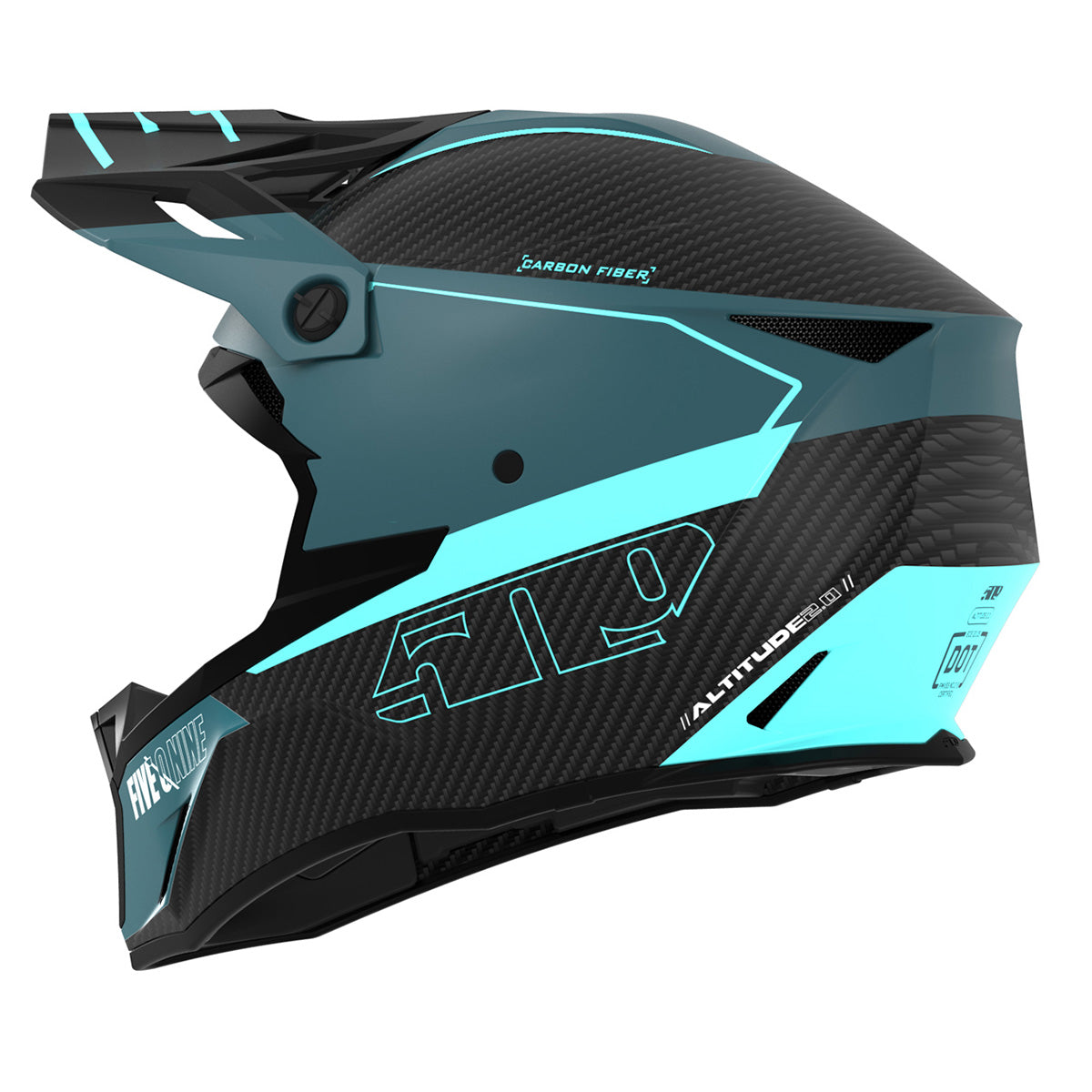 509 Altitude 2.0 Carbon Fiber 3K Hi-Flow Helmet (ECE) F01009900-110-051