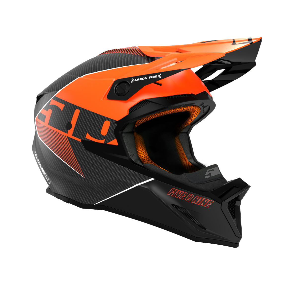 509 Altitude 2.0 Carbon Fiber 3K Hi-Flow Helmet (ECE) F01009900-140-302