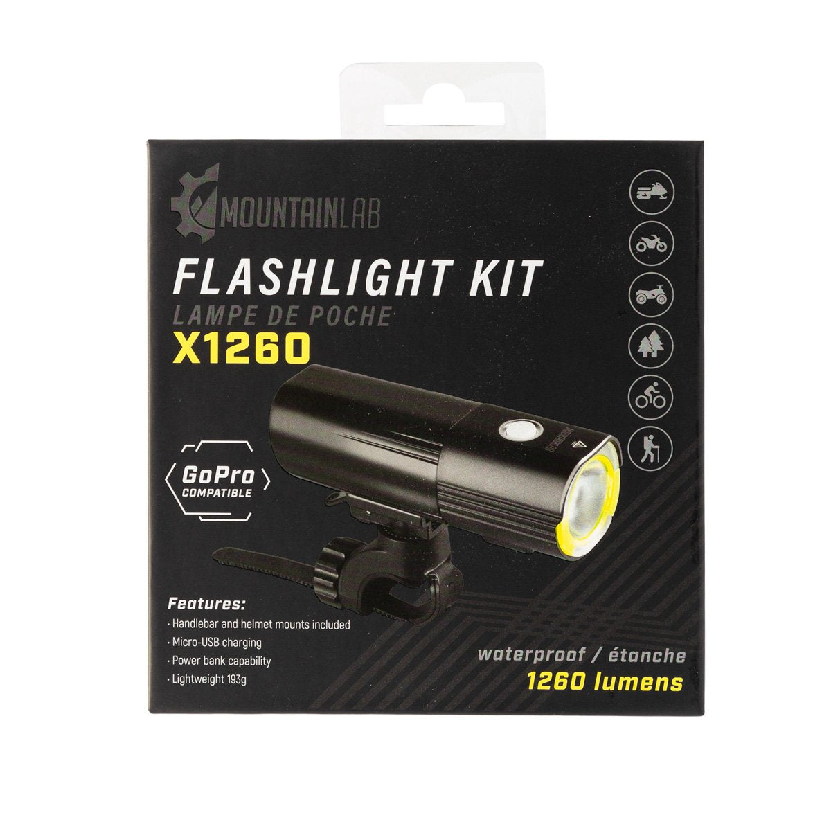 Mountain Lab x1260 Flashlight Kit 