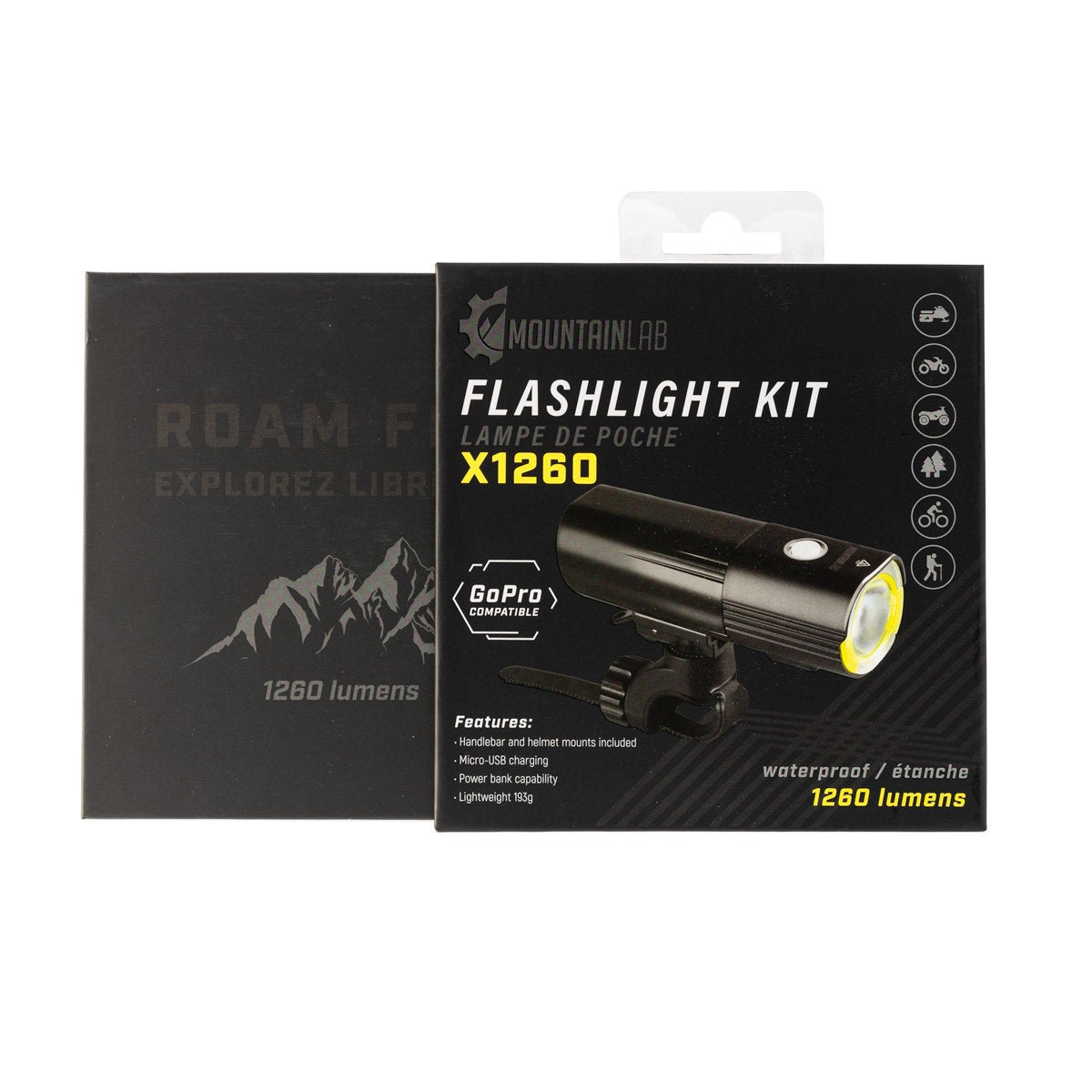 Mountain Lab x1260 Flashlight Kit 