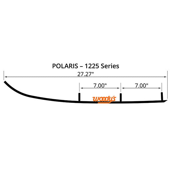 WOODY'S FLAT-TOP EXECUTIVE 8" CARBIDE TRAIL RUNNER (WPI-1225)