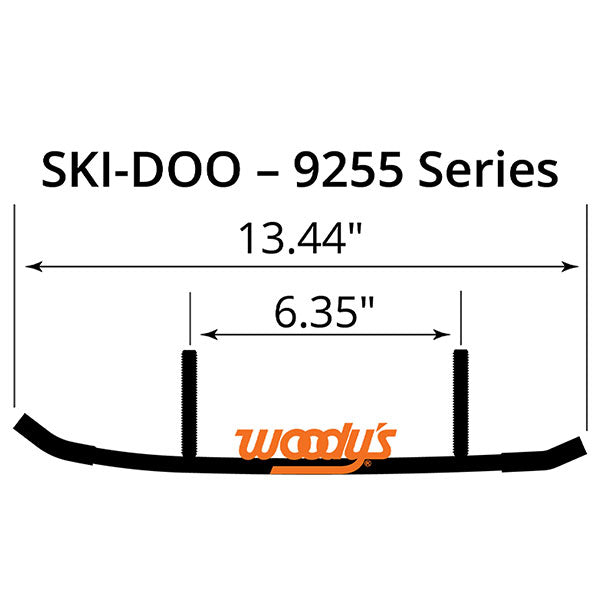 WOODY'S FLAT-TOP EXECUTIVE 8" CARBIDE TRAIL RUNNER (WSD-9255)