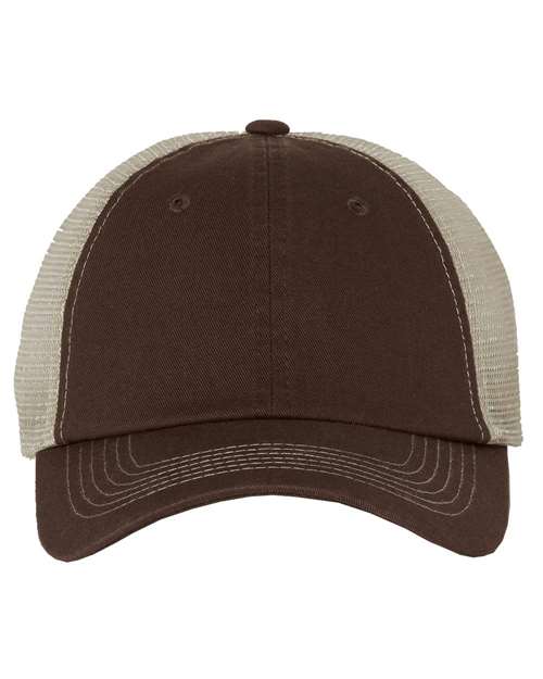 Sportsman Contrast-Stitch Mesh-Back Cap - 3100S