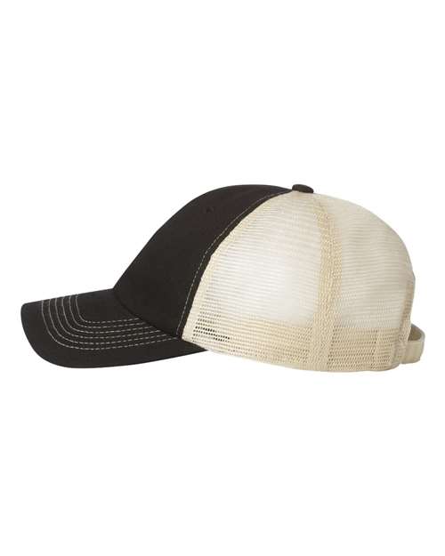 Sportsman Contrast-Stitch Mesh-Back Cap - 3100S