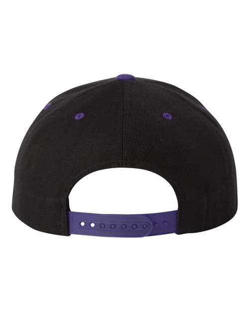 Yupoong Classics Flat Bill Snapback Cap - 6089M