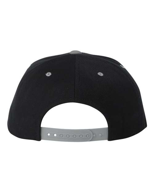 Yupoong Classics Flat Bill Snapback Cap - 6089M