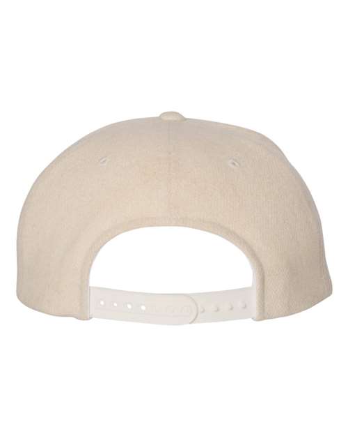 Yupoong Classics Melton Wool Blend Snapback Cap - 6689