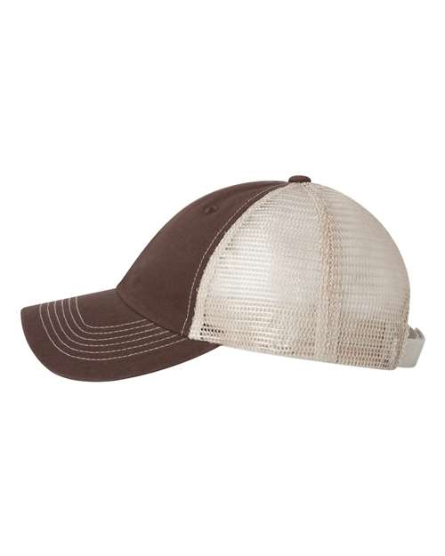 Sportsman Contrast-Stitch Mesh-Back Cap - 3100S