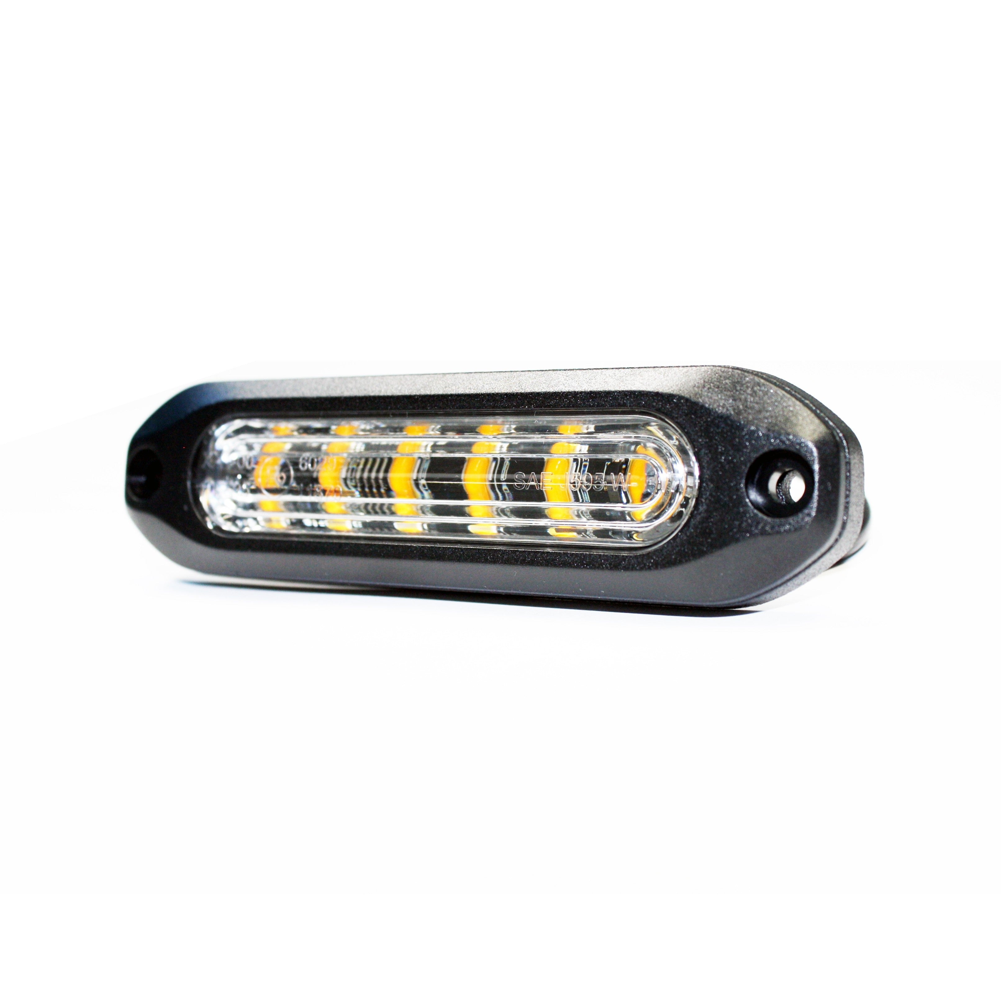 Slim Amber Warning Light - SAE Compliant 10-20195